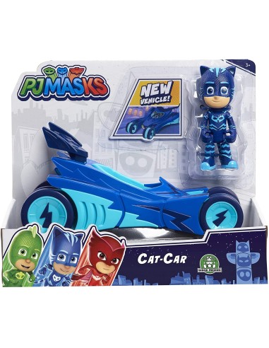 Pj Masks Veicolo Cat-Car New con Gattoboy GIOPJMB9100-1 Giochi Preziosi | Futurartshop.com