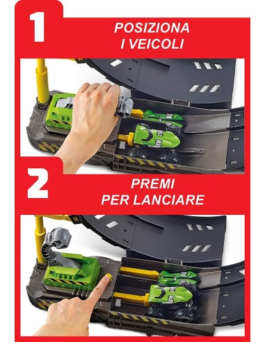 Hot Wheels Monster Trucks Pista Playset Sfida Nel Loop MATGKY00 Mattel | Futurartshop.com
