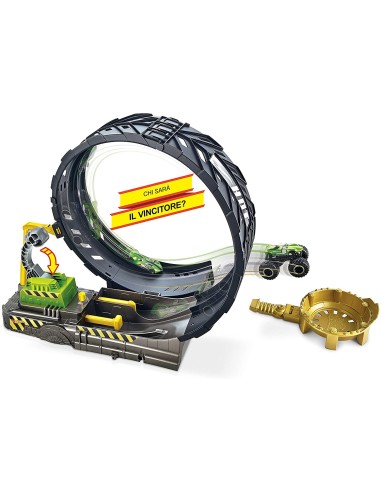 Hot Wheels Monster Trucks Track Playset Challenge In The Loop MATGKY00 Mattel | Futurartshop.com