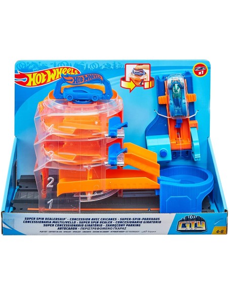 Hot Wheels Dealership multi-level Car MATFNB15/GBF95 Mattel | Futurartshop.com