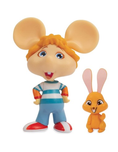 Topo Gigio Mini figura Gigio con coniglio GRATPG01000-5 Grandi giochi | Futurartshop.com