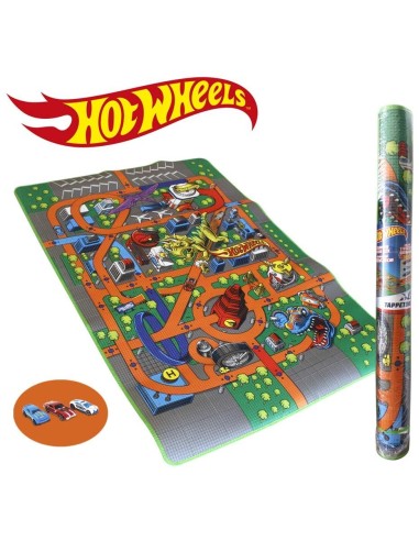 Hot Wheels Tappetone con 1 Veicolo 180x120 cm ODS42028 Ods | Futurartshop.com