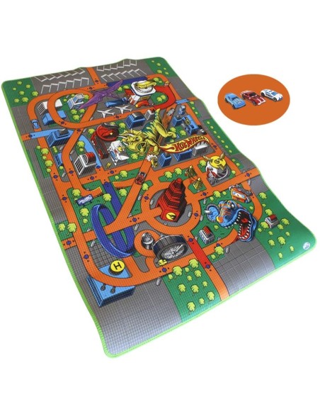 Hot Wheels Carpet with 1 Vehicle 180x120 cm ODS42028 Ods | Futurartshop.com