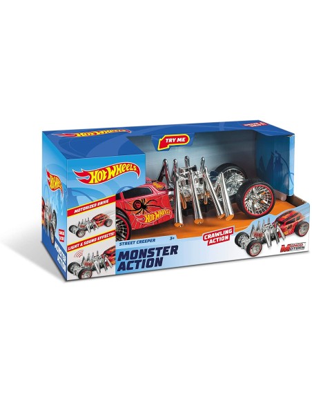 Hot Wheels Auto Monster Action Street Creeper Luci e Suoni MON51203 Mondo | Futurartshop.com