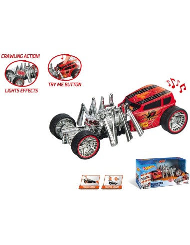 Hot Wheels Car Monster Action Street Creeper Lights and Sounds MON51203 Mondo | Futurartshop.com