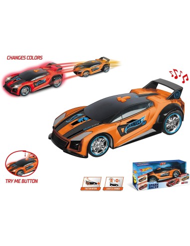 Hot Wheels Auto Spark Racer Quick N'Sik Luci e Suoni MON51197 Mondo | Futurartshop.com