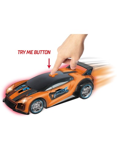 Hot Wheels Car Spark Racer Quick N Sik Lights and Sounds MON51197 Mondo | Futurartshop.com