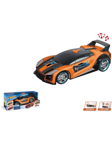 Hot Wheels Car Spark Racer Quick N Sik Lights and Sounds MON51197 Mondo | Futurartshop.com
