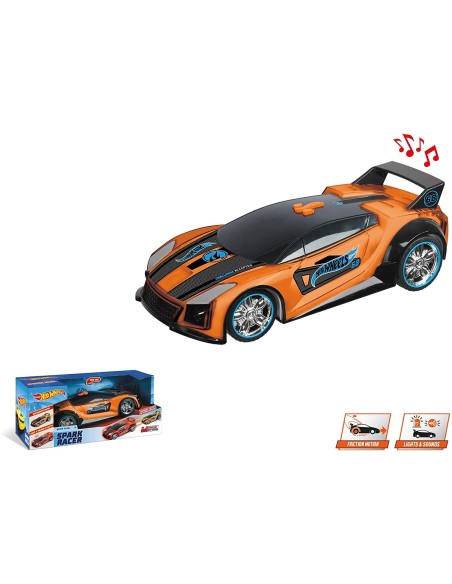 Hot Wheels Car Spark Racer Quick N Sik Lights and Sounds MON51197 Mondo | Futurartshop.com