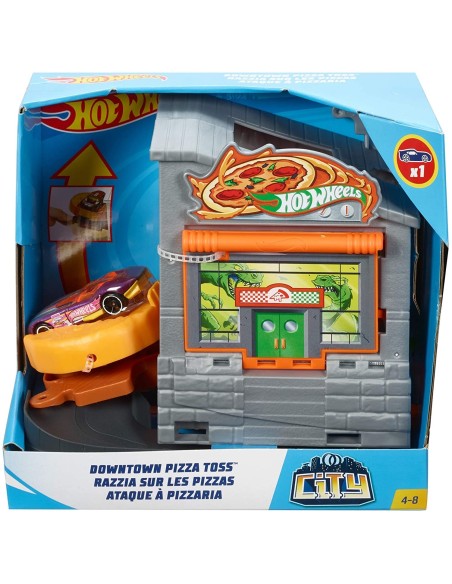 Hot Wheels City Track Attack In A Pizzeria MATFRH28/GFY68 Mattel | Futurartshop.com