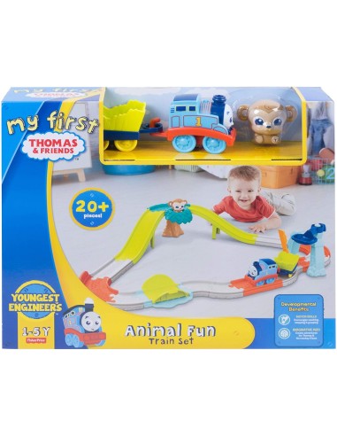 Il Mio Primo Treno Thomas Set con Animali TOYGDF64 Mattel | Futurartshop.com
