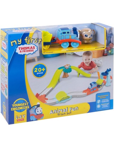 Il Mio Primo Treno Thomas Set con Animali TOYGDF64 Mattel | Futurartshop.com