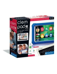 Clem Pad x Plus Tablets for Kids with Keyboard CLE16625 Clementoni | Futurartshop.com