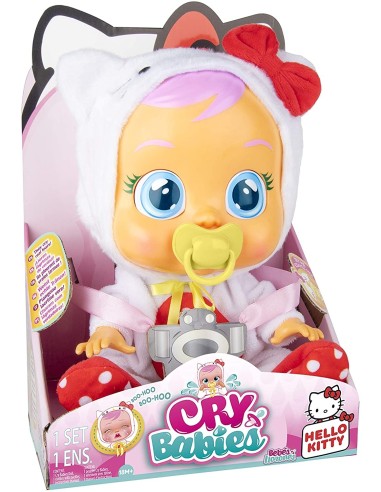 Cry Babies Bambola piangente Hello Kitty IMC80133 IMC Toys | Futurartshop.com