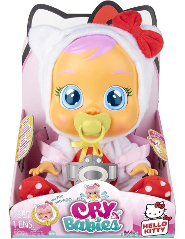 Cry Babies Bambola piangente Hello Kitty IMC80133 IMC Toys | Futurartshop.com