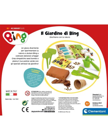 Bing - Set il Giardino di bing CLE19202 Clementoni | Futurartshop.com