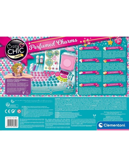Craz Chic Chic-Create Perfumed Charms CLE18600 Clementoni | Futurartshop.com