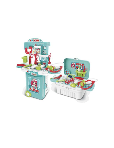 Trolley Doctor the globetrotter 3-in-1 VIL7650 Villa Giocattoli | Futurartshop.com