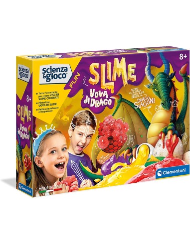 Science and Game - Slime dragon Eggs CLE19194 Clementoni | Futurartshop.com