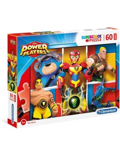 Power Players - Puzzle maxi 60 pieces CLE26458 Clementoni | Futurartshop.com