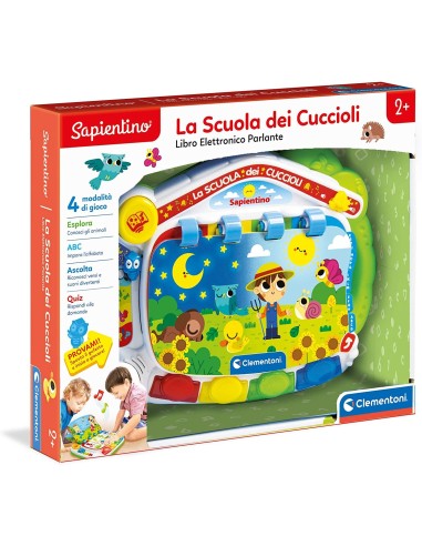 Sapientino - The school of the puppies e-book dictionary in Italian CLE17436 Clementoni | Futurartshop.com