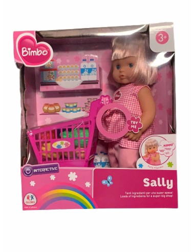Bambola Sally con Carrello della spesa GLO39845 Globo | Futurartshop.com