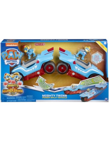 Paw Patrol - Vehicles Mighty twins Power Split SPI6054563 Spin master | Futurartshop.com