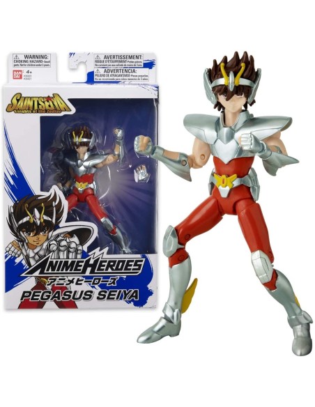 Cavalieri dello Zodiaco - Personaggio Pegasus Seiya GER36920/36921 Bandai | Futurartshop.com