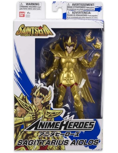 Knights of the Zodiac - Character Sagittarius Aiolos GER36920/36923 Bandai | Futurartshop.com