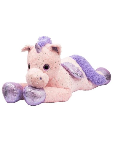 Plush Unicorn Lying pink 105 cm GIOGGI200172 Giochi Preziosi | Futurartshop.com