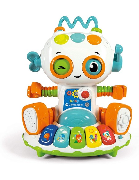 Baby Robot many activities CLE17393 Clementoni | Futurartshop.com