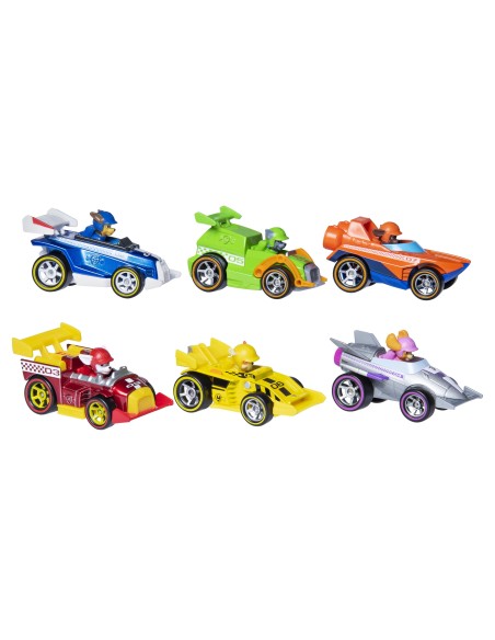 Paw Patrol - Race Gift pack with 6 vehicles in metal SPI6054522 Spin master | Futurartshop.com