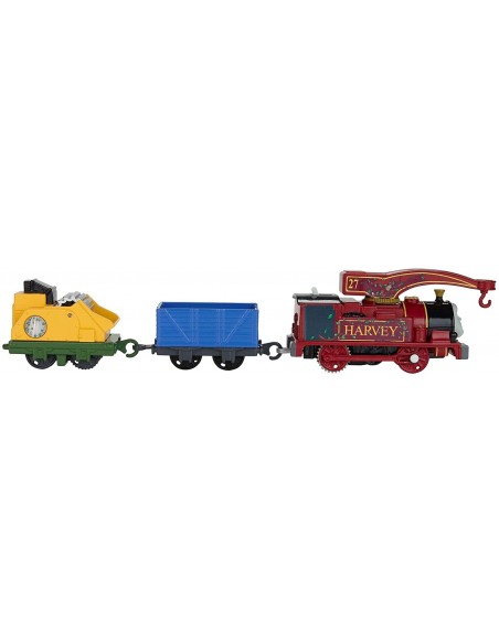 Thomas e Friends Track Master - Locomotiva Harvey BMK93/FJK53 Mattel-Futurartshop.com