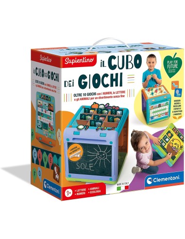 Sapientino il cubo dei giochi CLE16255 Clementoni | Futurartshop.com