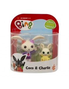 Bing - Paar Charaktere, Coco und Charlie BNG10700-2 Giochi Preziosi- Futurartshop.com