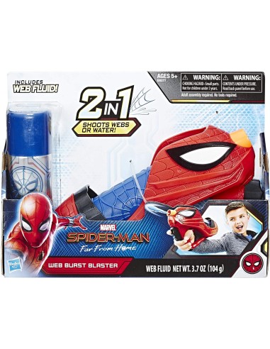 Marvel Spider-Man Web Burst Blaster 2 in 1 ROUE6277E270 Hasbro | Futurartshop.com