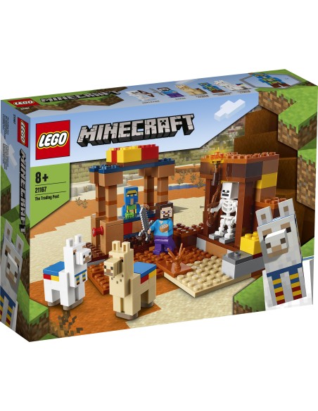 Lego Minecraft 21167 - Il trading post LEG6332810 Lego | Futurartshop.com