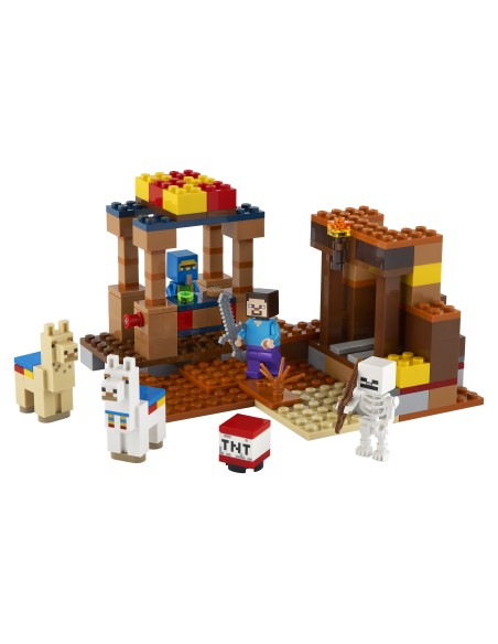 Lego Minecraft 21167 - Il trading post LEG6332810 Lego | Futurartshop.com