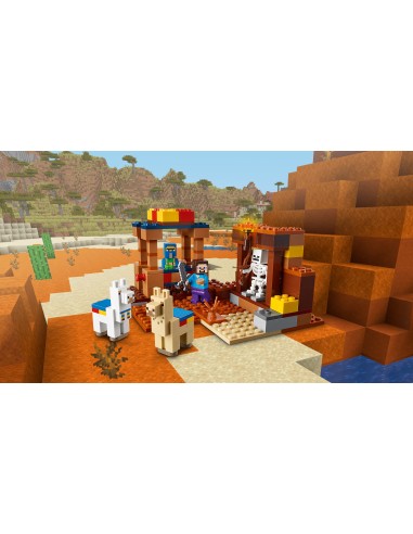 Lego Minecraft 21167 - Il trading post LEG6332810 Lego | Futurartshop.com