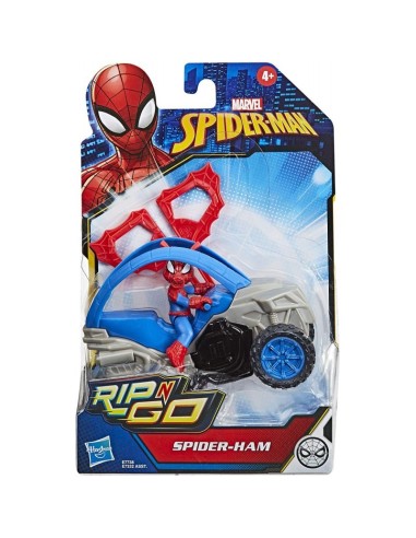 Spider-Man - Veicolo Rip n Go Spider-Ham HASE73325L00/E7738 Hasbro | Futurartshop.com