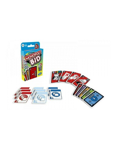 Monopoly Bid carte da gioco HASF16994561 Hasbro | Futurartshop.com