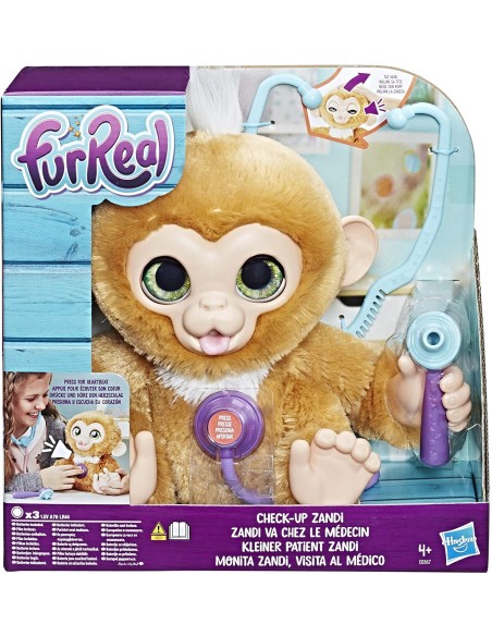 Furreal Scimmia Check-up Zandi MAGE0367EU40 Hasbro | Futurartshop.com