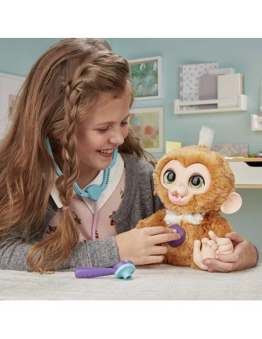 Furreal Monkey Check-ups Zandi MAGE0367EU40 Hasbro | Futurartshop.com