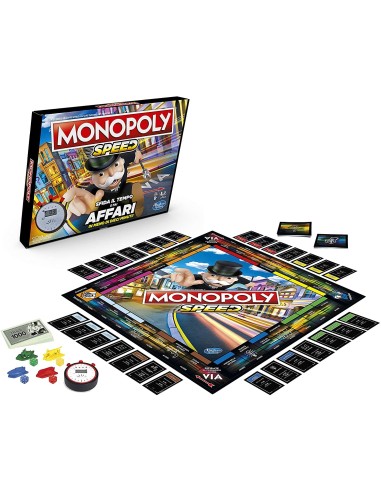 Monopoly Speed EN MAGE70331030 Hasbro | Futurartshop.com
