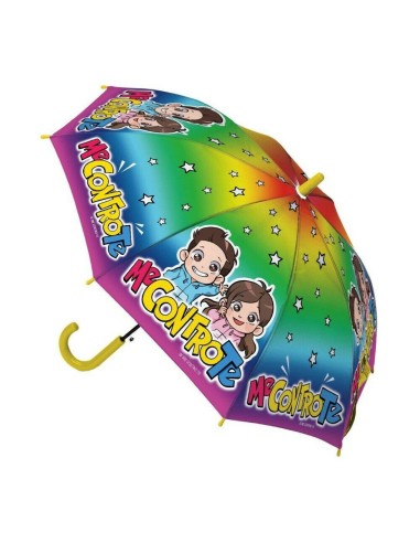 Me Contro Te - Ombrello manuale multicolor raining kids CORJ01704MC Coriex | Futurartshop.com
