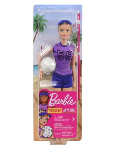 Barbie Doll sport Beach Volleyball MAGGHT22 Mattel | Futurartshop.com