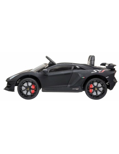 Lamborghini Aventador SVJ 12 V nero matto LAMHL328 Linea Paggio | Futurartshop.com