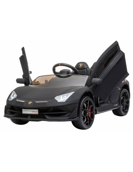 Lamborghini Aventador SVJ 12 V nero matto LAMHL328 Linea Paggio | Futurartshop.com