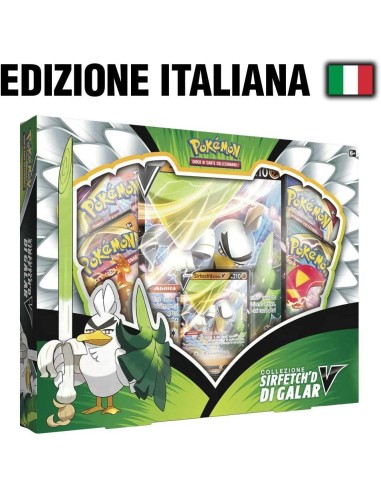 PokeMon Collection Sirfetch'd Barge V GAV290-60078 Futurart | Futurartshop.com