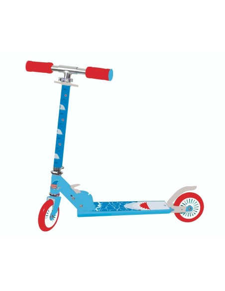 Monopattino 2 ruote Squalo mania in alluminio ODS56379 Ods | Futurartshop.com